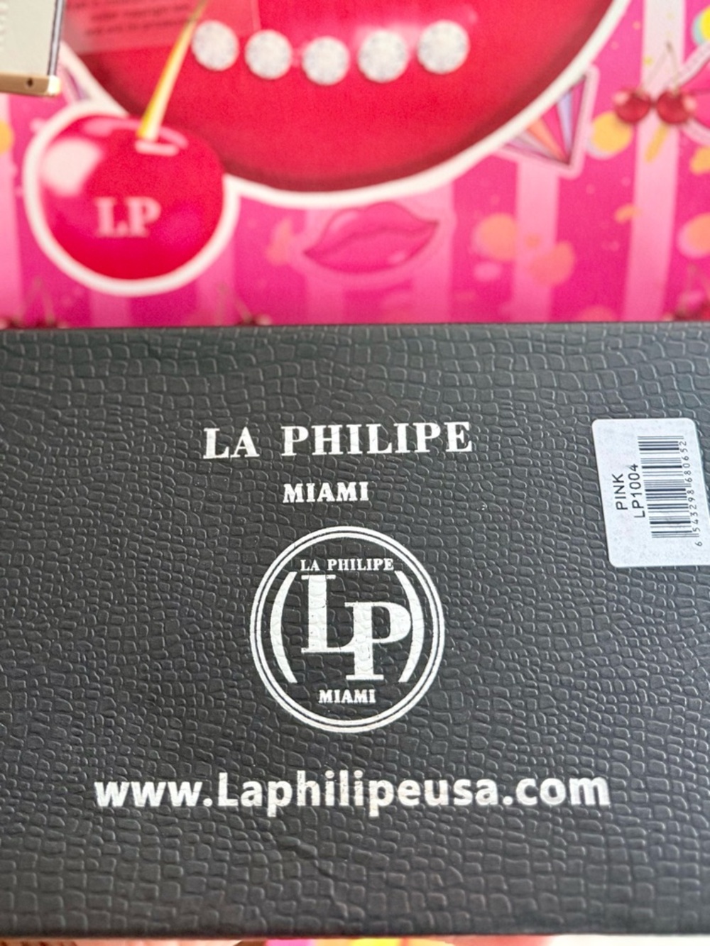 La Philipe Juicy Lips Pink Wallet - Picture 2 of 5